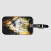 Wolf Bagagelabel (Voorkant (horizontaal))
