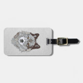 wolf bagagelabel (Voorkant horizontaal)