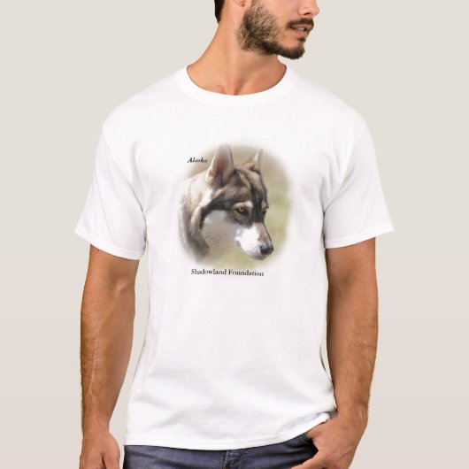 Wolf Basic T-shirt (Voorkant)