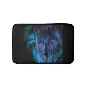 Wolf Bath Mat