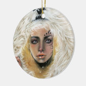 Wolf Beauty Ornament (Links)