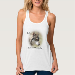 Wolf Bella Canvas Tanktop met racerback