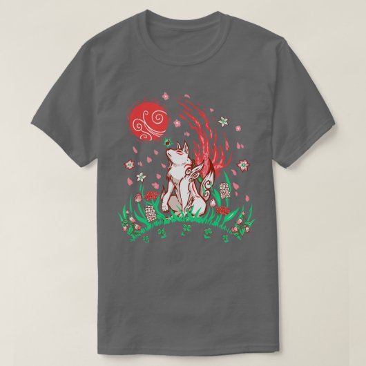 Wolf Blossom Breeze T-shirt (Design voorkant)