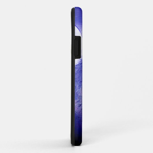 Wolf & Blue Night iPhone 5 Coque (Dos/Droite)