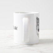 Wolf Bone China Mok (Achterkant)
