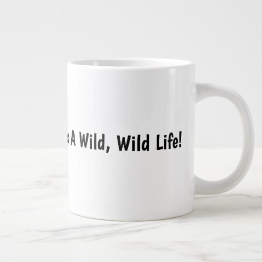 Wolf Bone China Mok (Rechts)