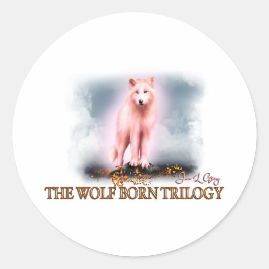 Wolf Born Trilogy Stickers (Voorkant)