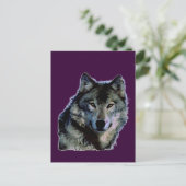 Wolf Briefkaart (Staand voorkant)