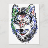 Wolf Briefkaart (Voorkant)