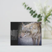 Wolf (Briefkaart) Briefkaart (Staand voorkant)