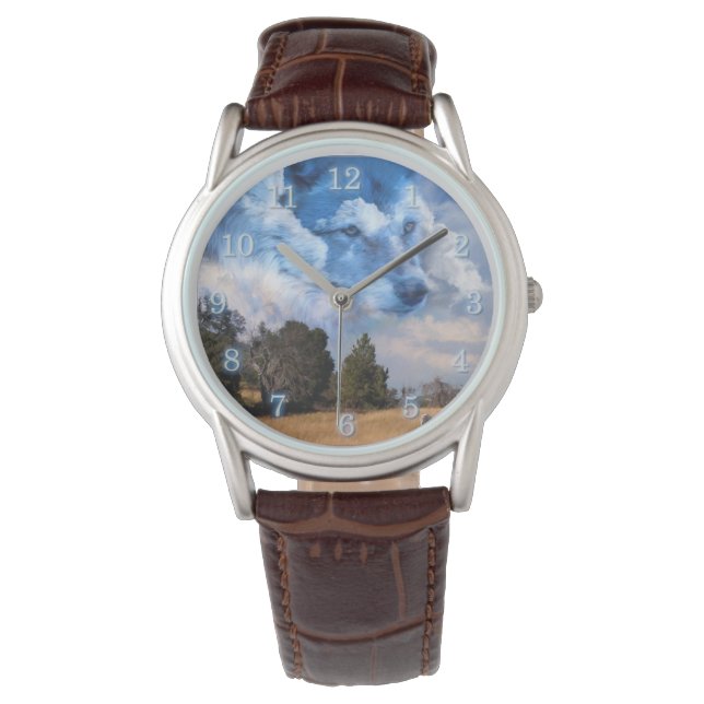 WOLF BROER VAN HET BEREIK HORLOGE (Voorkant)