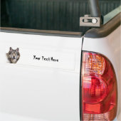 Wolf Bumpersticker (Op Truck)