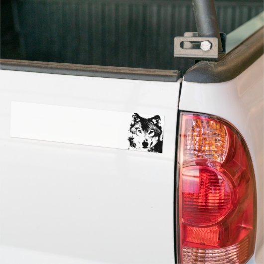 Wolf Bumpersticker (Op Truck)