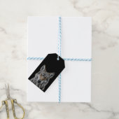 Wolf Cadeaulabel (Met Touw)