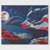 Wolf Cadeaupapier (Vlak)