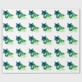 Wolf Cadeaupapier (Vlak)