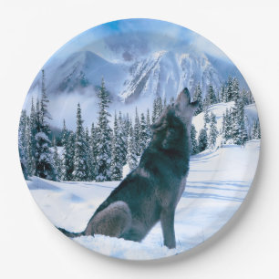 Wolf Call Papieren Bordje