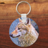 WOLF [Can key chain] Sleutelhanger (Voorkant)