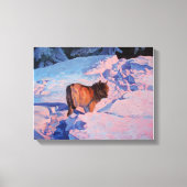 Wolf Canvas Afdruk (Voorkant)