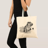 Wolf Canvas tas (Voorkant (product))
