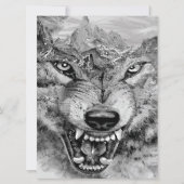 Wolf Canvas | Uniek cadeauidee (Voorkant)