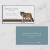 Wolf Cartes de visite (Devant / Derrière)