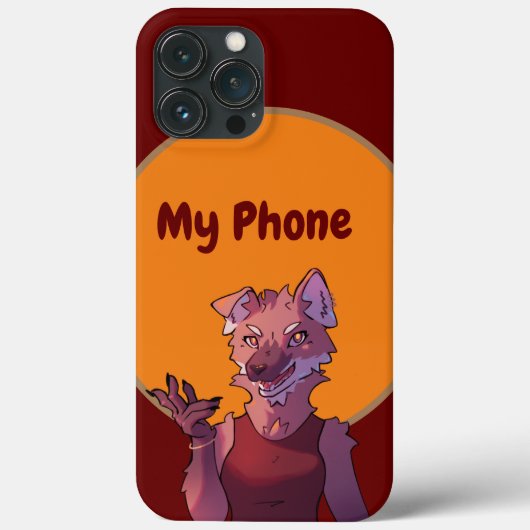 Wolf Case-Mate iPhone Case (Achterkant)