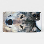 Wolf Case-Mate iPhone Case (Achterkant (horizontaal))