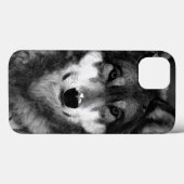 Wolf Case-Mate iPhone Case (Achterkant (horizontaal))