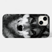 Wolf Case-Mate iPhone Case (Achterkant (horizontaal))