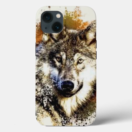 Wolf Case-Mate iPhone Case (Achterkant)
