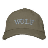 Wolf Casquette par Approachable Wolf for MEN (Devant)