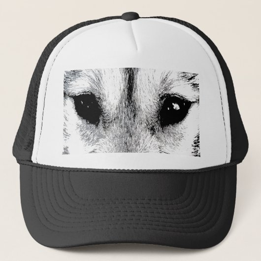 Wolf Casquette traîneau Chien Casquette Husky Wolf (Devant)