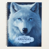 Wolf céleste Sky Stars L'anxiété des Ados chaque j (Devant)