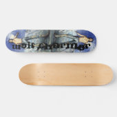 Wolf Charmer Fantasy Scateboard Skateboard (Horizontaal)