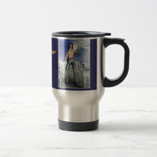 Wolf-Charmer Fantasy Travel Mug Reisbeker (Rechts)
