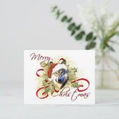 Wolf Christmas Briefkaarten (Staand voorkant)