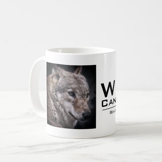 WOLF：Classic Mug Koffiemok (Voorkant links)