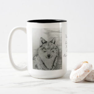Wolf Coffee Mok