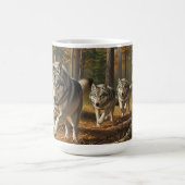 Wolf coffee Mug 11 0z or 15 0z. style 1 (Centre)