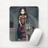 "Wolf Countess" Mousepad Muismat (Met muis)