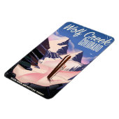 Wolf Creek Colorado Ski poster Magneet (Linkerzijde)