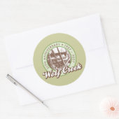 Wolf Creek Ronde Sticker (Envelop)
