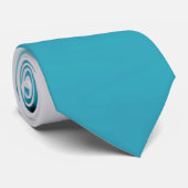 Wolf Cries in Winter Blue Stropdas (Opgerold)