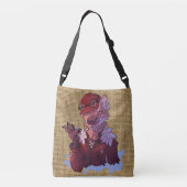 Wolf Crossbody Tas (Achterkant)