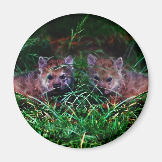 Wolf Cubs Magneet (Voorkant)