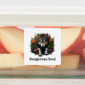 Wolf Dangerous Soul Labels (Aangebracht)