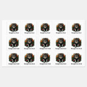 Wolf Dangerous Soul Labels (Vel)