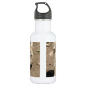 Wolf Dieren Vrede Liefde Natuur Park Wolven Bestem Waterfles (Achterkant)