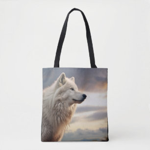 Wolf Dierlijke Natuur Majestueuze Wildernis Draagtas